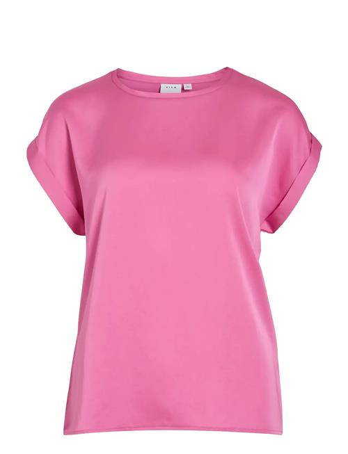 Vila | Viellette S/S Satin Top - Noos | 38