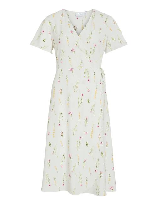 Vila | Vilovie S/S Wrap Midi Dress - Noos | 36