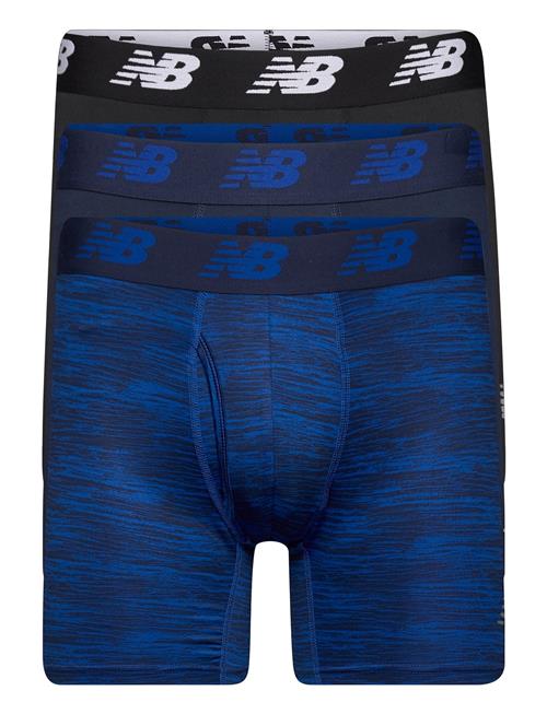 New Balance | Mens Premium 6" Boxer Brief With Fly 3 Pack | M