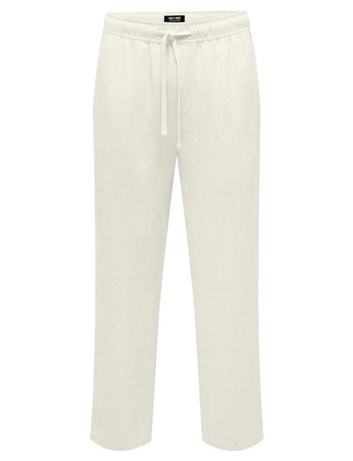 ONLY & SONS | Onssinus Loose Visc Lin 0075 Pnt Cs | L