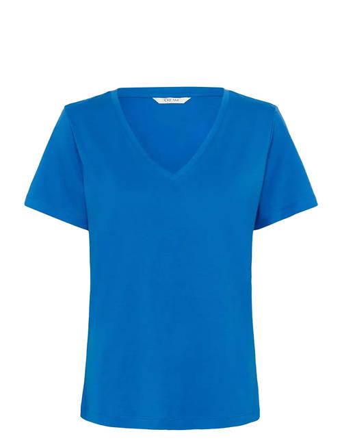 Cream | Crnaia Deep V-Neck T-Shirt | S