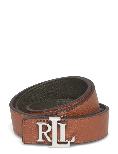 Lauren Ralph Lauren | Logo Reversible Pebbled Leather Belt | S