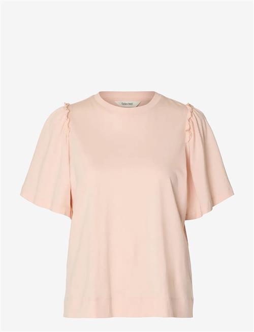 Selected | Slfpenelope 2/4 Ruffle Tee Noos | S