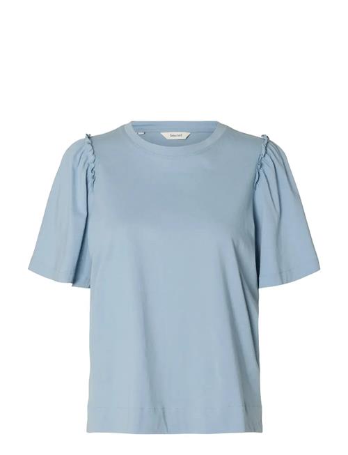 Selected | Slfpenelope 2/4 Ruffle Tee Noos | M