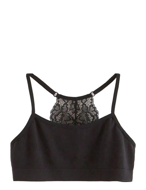 Lindex | Short Seamless Top With Lace | 128