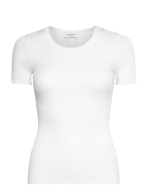 Rosemunde | Rwbeatha Silk Ss Lace T-Shirt | S