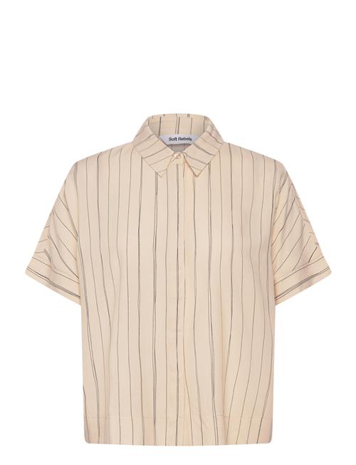 Soft Rebels | Srmargot Freedom Striped Ss Shirt | M