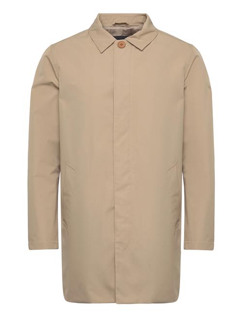 Lindbergh Black | Water Repellent Mac Coat | L