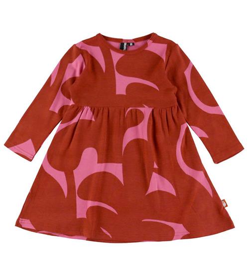 Danefæ Kjole - Bomuld/Viskose - Daneshellfish - Chili/Soft Cerry