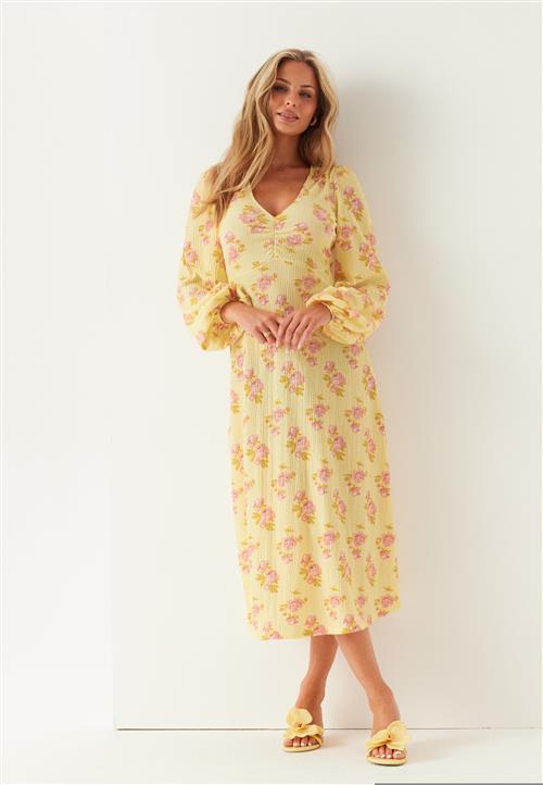 BUBBLEROOM Structured Midi Dress