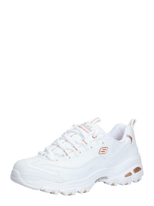 SKECHERS Sneaker low 'D'Lites'  rosa guld / hvid