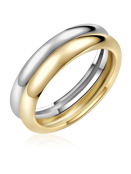 Glanzstücke München Ring  guld / sølv