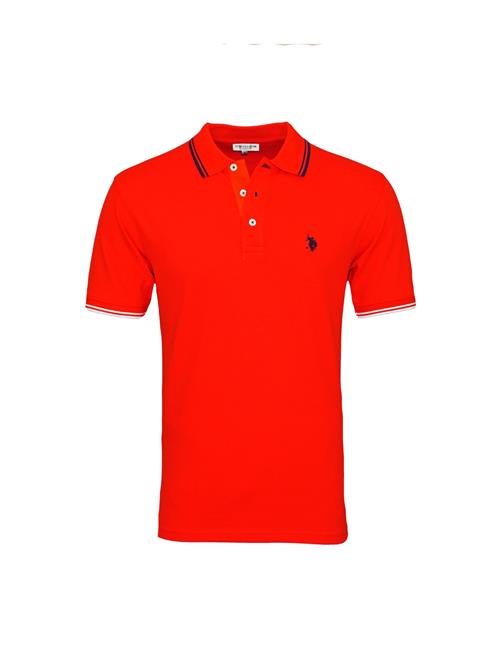 U.S. POLO ASSN. Bluser & t-shirts 'Barney'  rød / sort / hvid