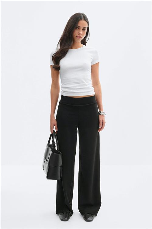 Gina Tricot - Jenna trousers - Bukser - Sort - XS - Dame