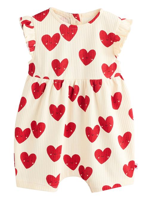 Next Overall  creme / rød / sort