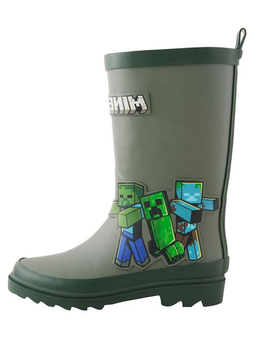Next Gummistøvler 'Minecraft'  blå / grøn / khaki / sort