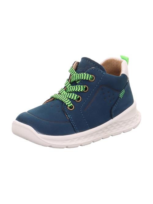 SUPERFIT Sko til de første spæde skridt 'Breeze'  navy / lime