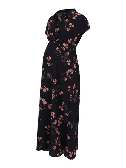 Vero Moda Maternity Kjole 'VMMNewhalie'  marin / grå / laks