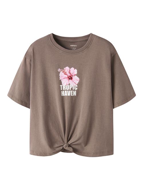 NAME IT T-shirt Hasel Brown Lentil