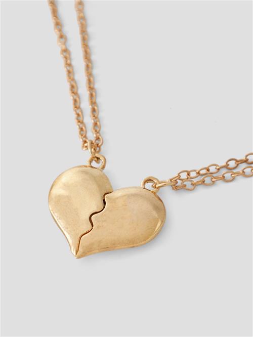 NAME IT 2-Pak Halskæde Forever Gold Colour