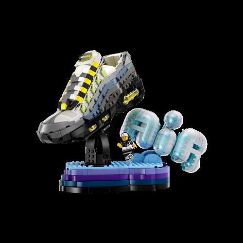 Nike Air Max 95 x LEGO® Set-sneakerbyggesæt med eksklusiv minifigur - grå