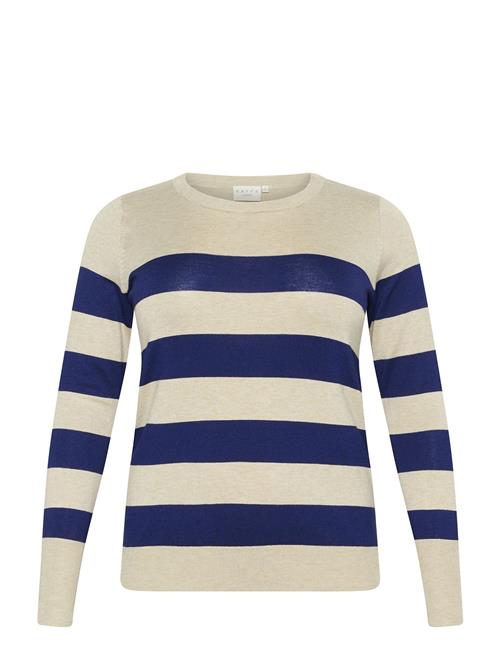 Kaffe Curve | Kclizzy Striped Knit Pullover | XL
