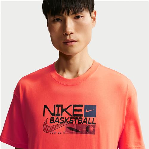 Nike Basketball-T-shirt til mænd - Orange