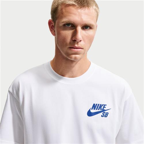 Nike SB-skater-T-shirt med logo - hvid