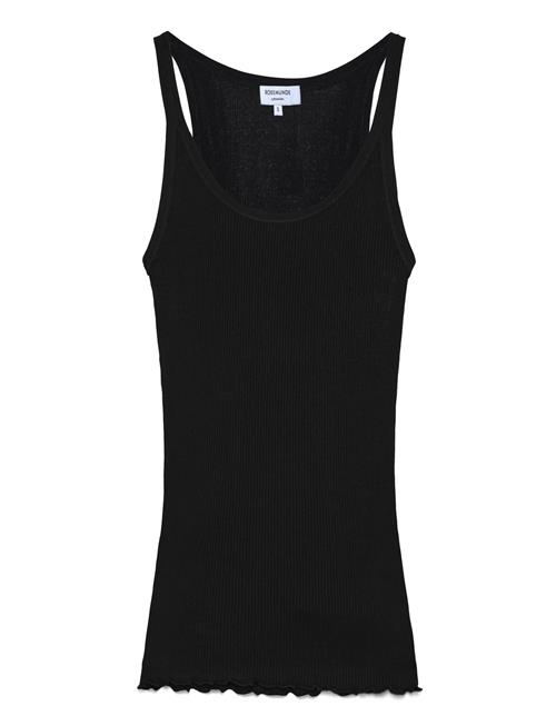 Rosemunde | Rwbelle Silk U-Neck Strap Elastic Top | XL
