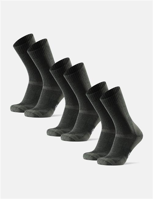 Danish Endurance | Classic Hiking Crew Socks 3-Pack | 39-42