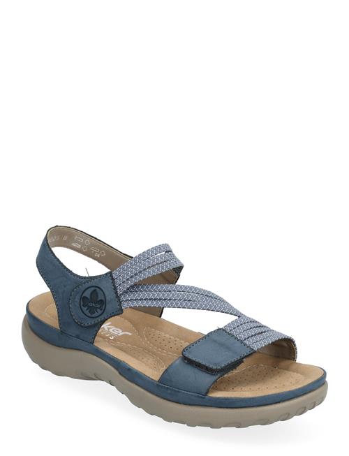 Rieker | Rieker Ladies' Sandals 64870-14 Blue | 38