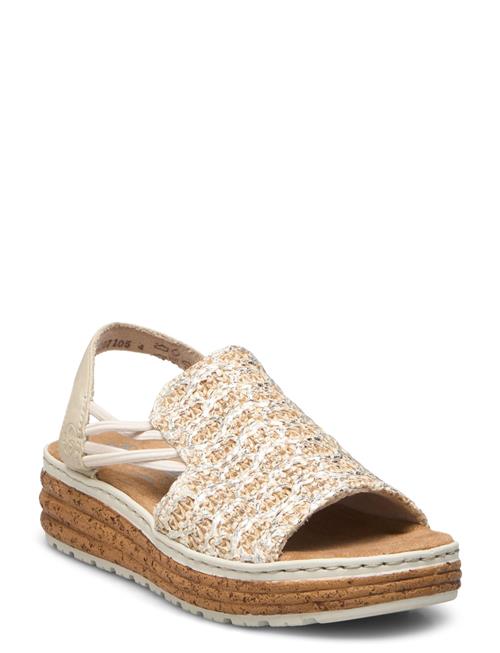 Rieker | Rieker Ladies' Sandals 62741-60 Beige | 37