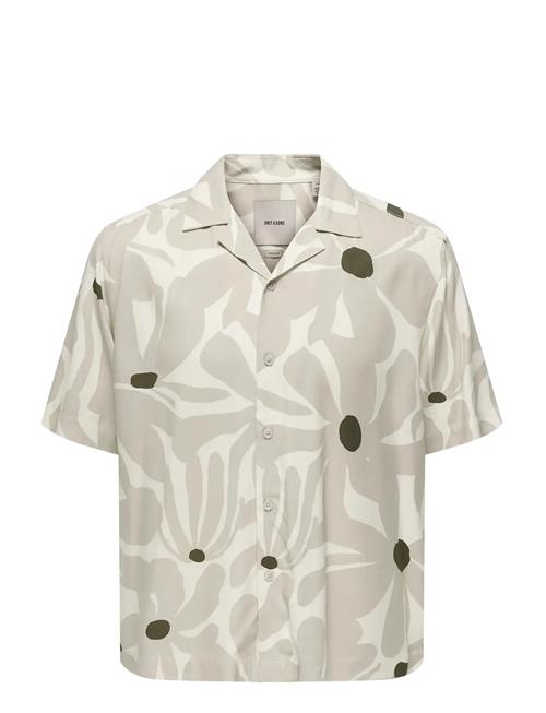 ONLY & SONS | Onsdash Life Reg Aop Ss 001 Resort Shirt | S