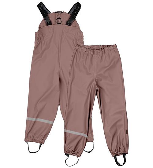 Mikk-Line Regnbukser m/u Seler - PU - Recycled - Burlwood