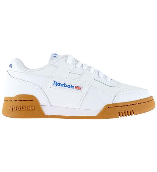 Reebok Sko - Workout Plus - White/Blue/Red