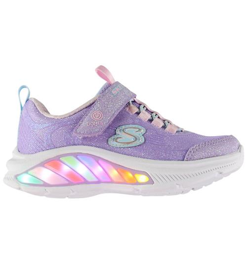 Skechers Blinkesko - Rainbow Cruisers - Gitzy Glow - Lavender/Li