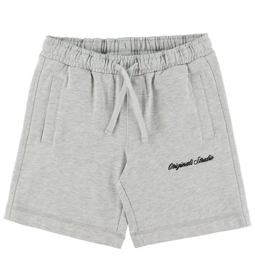 Jack & Jones Shorts - Sweat - JpstKarl - White Melange