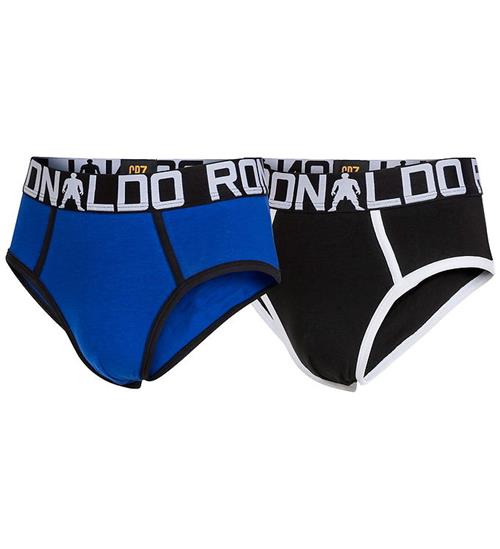 CR7 Boxershorts - 2-pak - Boys Brief - Blå/Sort