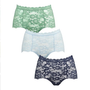 Missya 3P Lace Maxi Blå/Grøn Medium Dame