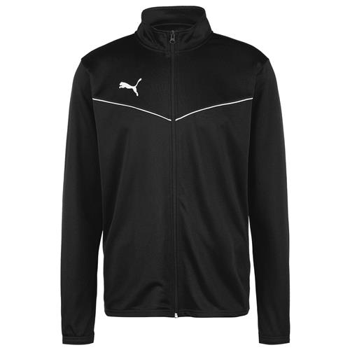 PUMA Træningsjakke 'Teamrise'  sort / hvid