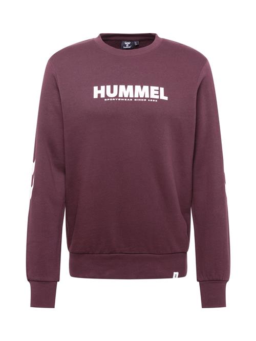 Hummel Sportsweatshirt 'Legacy'  rødviolet / hvid