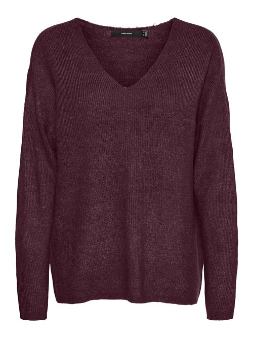VERO MODA Pullover 'Lefile'  bordeaux