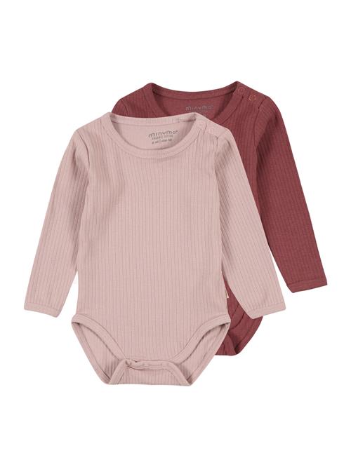 MINYMO Sparkedragt/Body  gammelrosa / blodrød