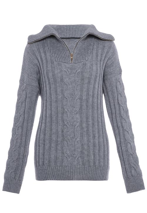aleva Pullover  grå