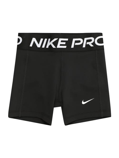 NIKE Sportsbukser 'Leak Protection'  sort / hvid