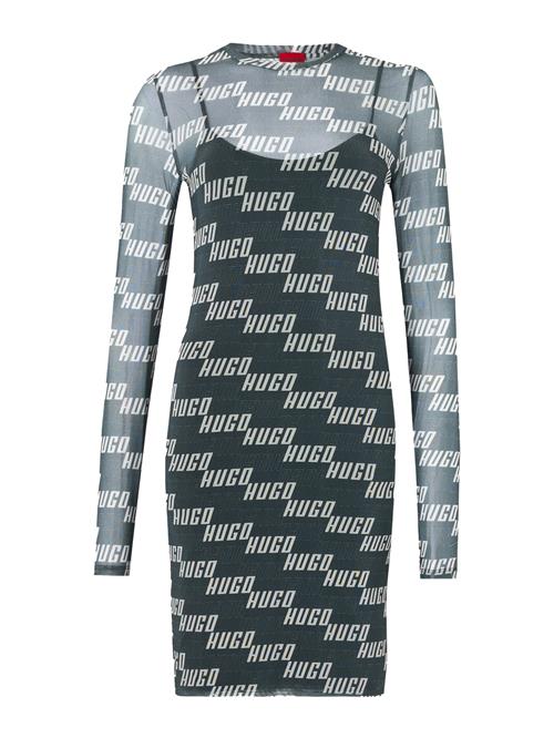 HUGO Kjole 'Nelonie'  sort / hvid