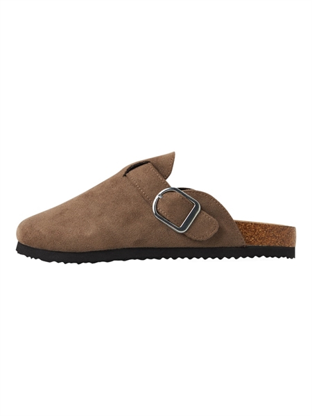 NAME IT Sandaler Avery Mules Taupe Gray Dark