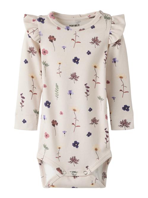 NAME IT Langærmet Body Filulu Lilac Ash