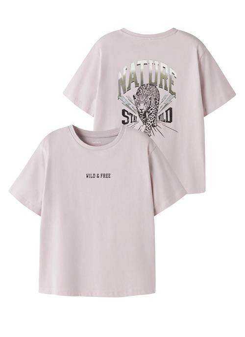 NAME IT T-shirt Beoa Lilac Marble