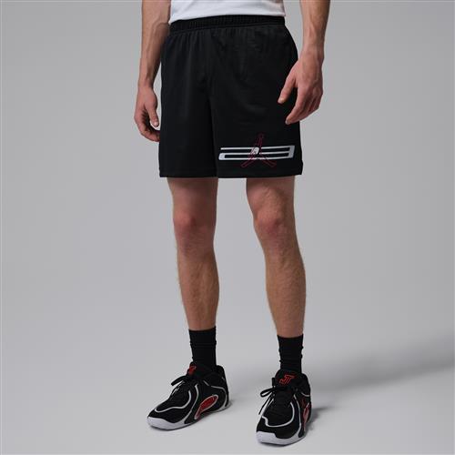 Jordan Dri-FIT-shorts i mesh med grafik til mænd - sort